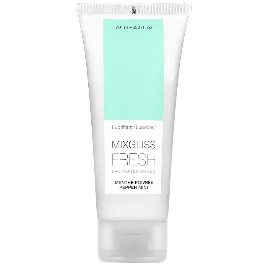 MIXGLISS - WATER BASED LUBRICANT EFFECT COLD MINT FLAVOR 70 ML - 53Xshop
