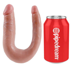 KING COCK - U-SHAPED SMALL DOUBLE TROUBLE FLESH 12.7 CM - 53Xshop