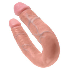 KING COCK - U-SHAPED MEDIUM DOUBLE TROUBLE FLESH 13.9 CM - 53Xshop