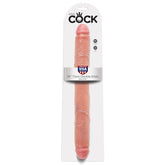 KING COCK - THICK DOUBLE DILDO FLESH 40.6 CM - 53Xshop
