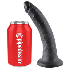 KING COCK - 7 DILDO BLACK 17.8 CM - 53Xshop