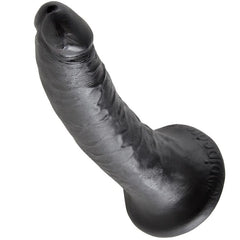 KING COCK - 7 DILDO BLACK 17.8 CM - 53Xshop
