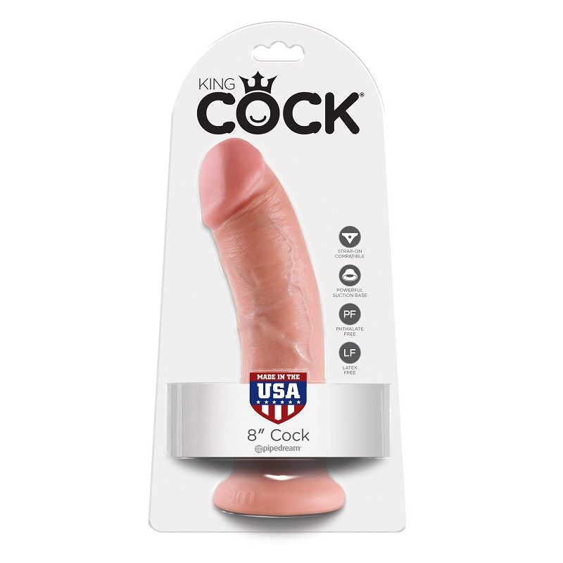 KING COCK - 8 DILDO FLESH 20.3 CM - 53Xshop