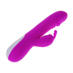 PRETTY LOVE - FLIRTATION ROBERT VIBRATOR WITH CLITORIS STIMULATOR - 53Xshop