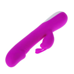 PRETTY LOVE - FLIRTATION ROBERT VIBRATOR WITH CLITORIS STIMULATOR - 53Xshop
