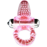 BAILE - SWEET ABS 10 RHYTHMS RING PINK VIBRATOR PENIS RING - 53Xshop