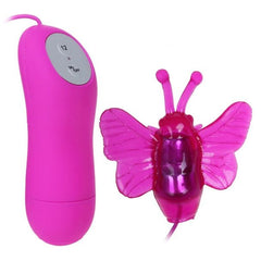 BAILE - CUTE SECRET BUTTERFLY STIMULATOR VIBRATOR 12V - 53Xshop