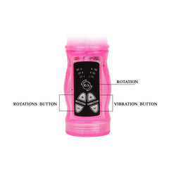 BAILE - PINK RABBIT MINI ROTATOR SUPERSTIMULATOR - 53Xshop