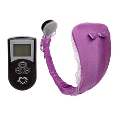BAILE - THONG WITH VIBRATOR WITH LILAC REMOTE CONTROL - 53Xshop