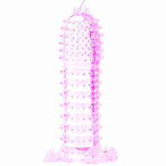 BAILE - PENIS SHEATH WITH PINK STIMULATING POINTS 14 CM - 53Xshop