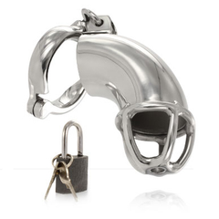METAL HARD - LANCELOT METAL CHASTITY RING - 53Xshop