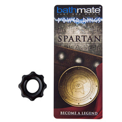 BATHMATE - SPARTAN BLACK PENIS RING - 53Xshop