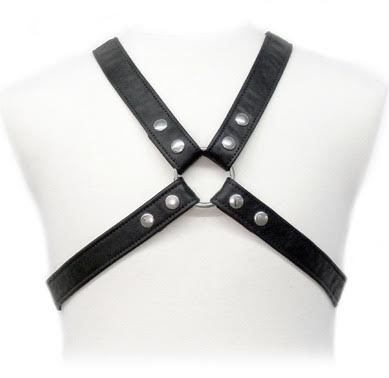 LEATHER BODY - LASIC HARNESS IN GARMENT - 53Xshop