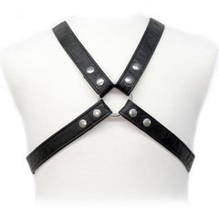LEATHER BODY - LASIC HARNESS IN GARMENT - 53Xshop