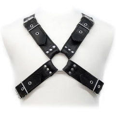 LEATHER BODY - BUCKLES HARNESS - 53Xshop