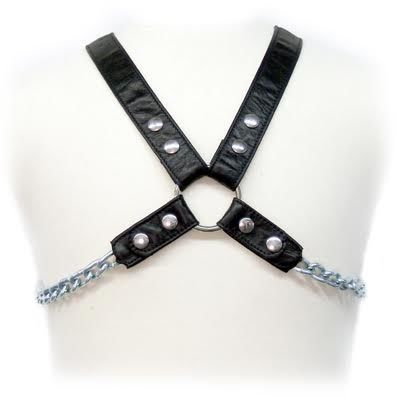 LEATHER BODY - CHAIN HARNESS II - 53Xshop