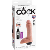 KING COCK - REALISTIC NATURAL EJACULATOR PENIS 20.32 CM - 53Xshop