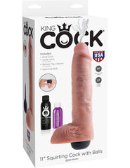 KING COCK - REALISTIC NATURAL EJACULATOR PENIS 27.94 CM - 53Xshop