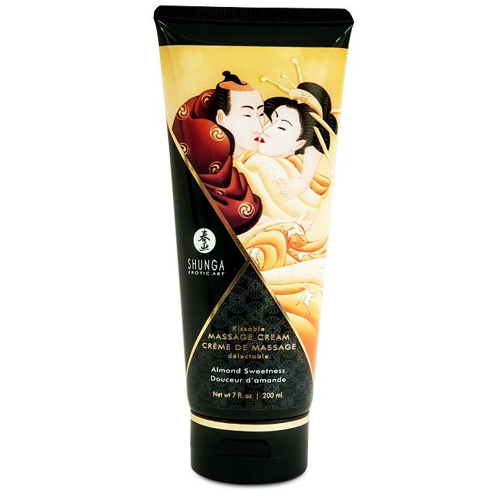 SHUNGA - SWEET ALMOND MASSAGE CREAM 200 ML - 53Xshop