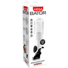 EXTREME TOYZ - PDX MEGA BATOR USB MALE MASTURBATOR VAGINA WHITE - 53Xshop