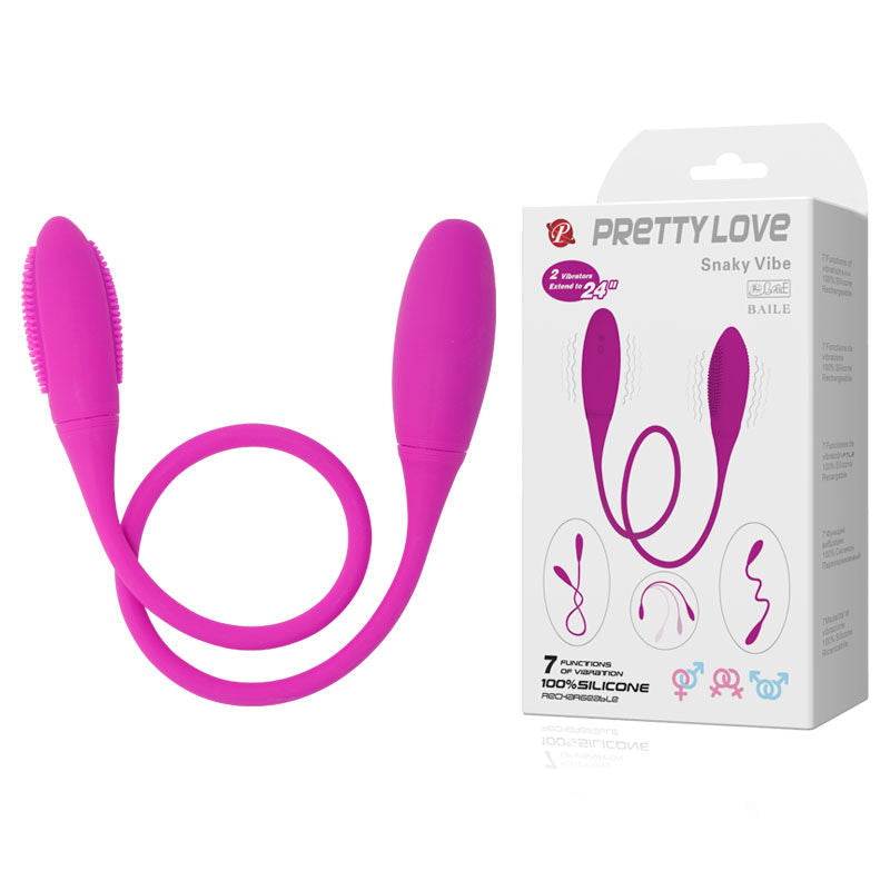 PRETTY LOVE - SNAKY DELUXE VIBRATOR 7 V - 53Xshop