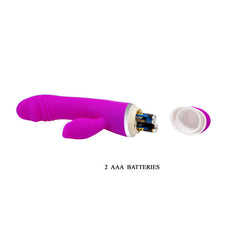 PRETTY LOVE - FLIRTATION VIBRATOR WITH RABBIT DAVID - 53Xshop