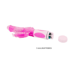 BAILE - PRETTY BUNNY TRIPLE VIBRATOR ROTATOR - 53Xshop
