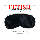 FETISH FANTASY SERIES - SATIN LOVE MASK BLACK - 53Xshop