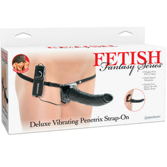 FETISH FANTASY SERIES - SERIES DELUXE VIBRATING PENETRIS STRAP-ON - 53Xshop