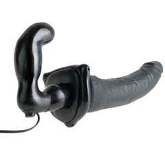FETISH FANTASY SERIES - SERIES DELUXE VIBRATING PENETRIS STRAP-ON - 53Xshop