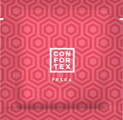 CONFORTEX - STRAWBERRY CONDOM 144 UNITS - 53Xshop