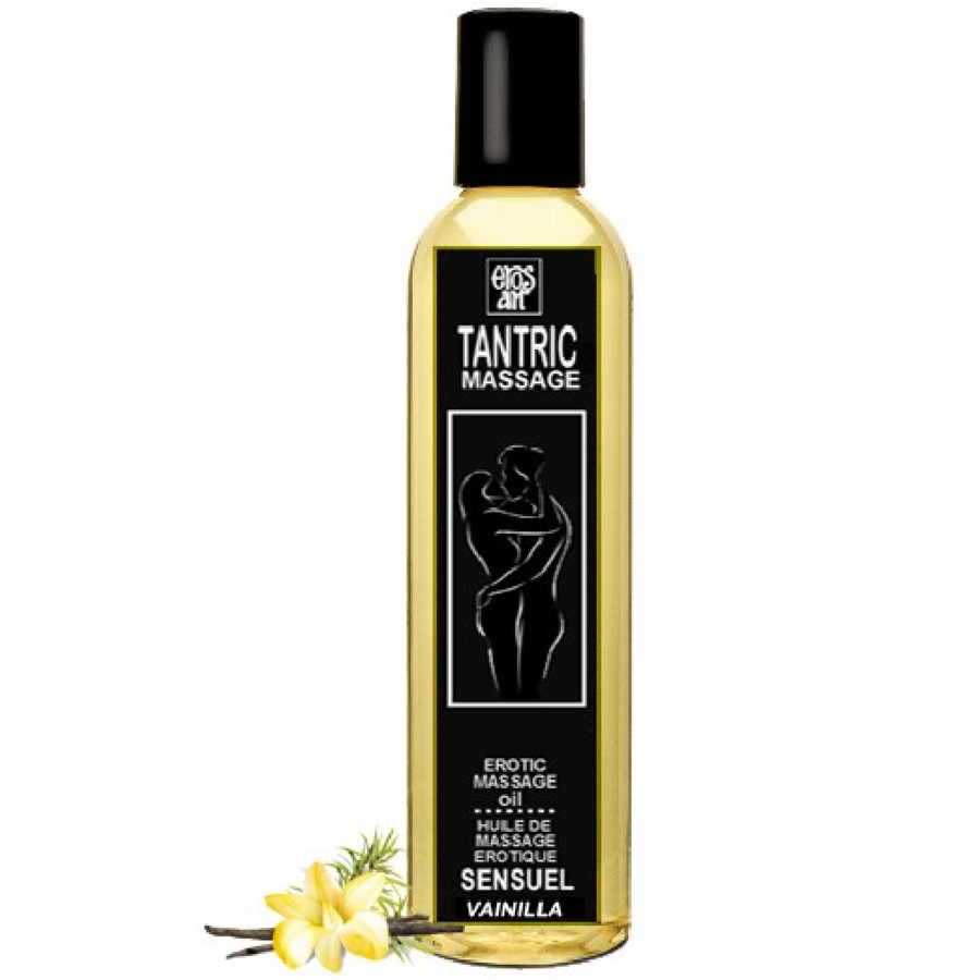 EROS-ART - NATURAL TANTRIC MASSAGE OIL AND APHRODISIAC VANILLA 200 ML - 53Xshop