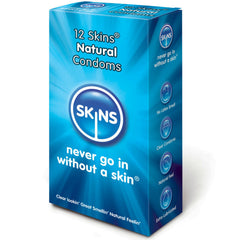 SKINS - CONDOM NATURAL PACK 12 - 53Xshop