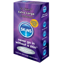 SKINS - CONDOM EXTRA LARGE 12 PACK - 53Xshop