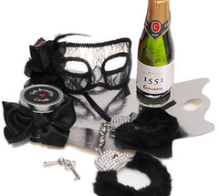 INEDIT - EROTIC KIT BLACK VENETIAN MASK - 53Xshop