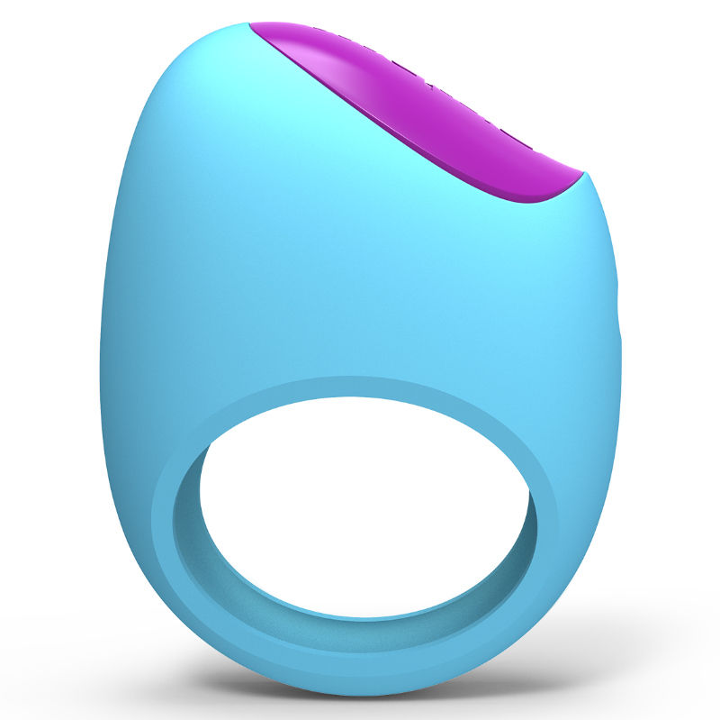 LELO - PICOBONG REMOJI LIFEGUARD VIBRATING RING APP LIFEGUARD BLUE - 53Xshop