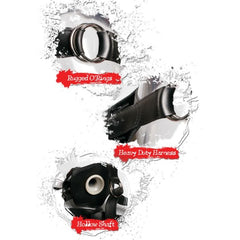 FETISH FANTASY EXTREME - HOLLOW 30.5 CM STRAP ON - 53Xshop