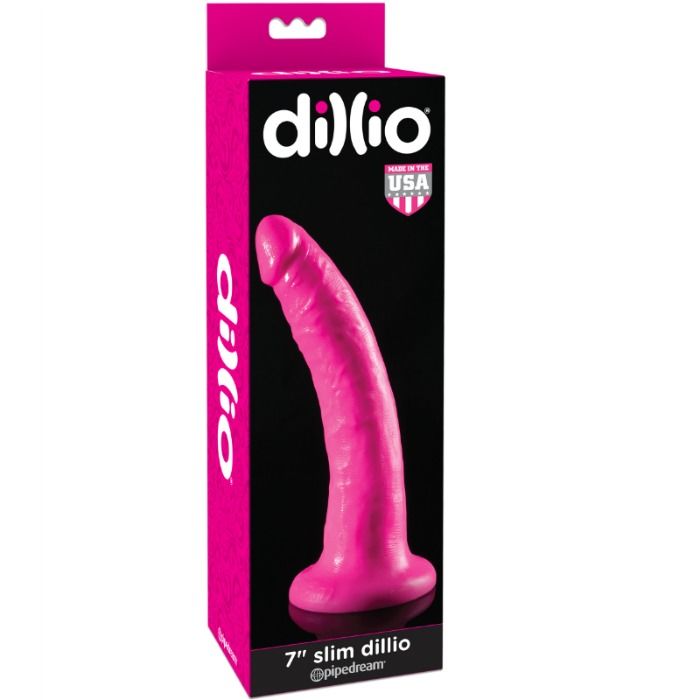 DILLIO - DILDO 17.8 CM - PINK - 53Xshop