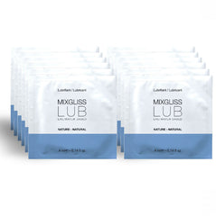 MIXGLISS - NATURAL WATER-BASED LUBRICANT 12 SINGLE DOSE 4 ML - 53Xshop