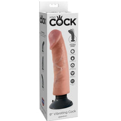 KING COCK - 23 CM VIBRATING COCK FLESH - 53Xshop