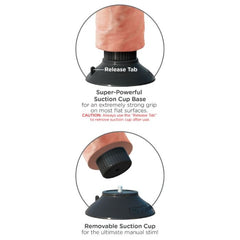 KING COCK - 23 CM VIBRATING COCK WITH BALLS FLESH - 53Xshop