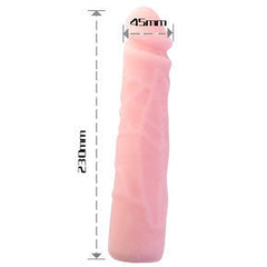 BAILE - REALISTIC SKIN TOUCH SILICONE DILDO 23 CM - 53Xshop