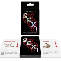 KHEPER GAMES - SEXUAL POSITION CARDS A YEAR OF...SEX! - 53Xshop