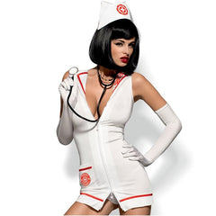 OBSESSIVE - EMERGENCY DRESS WITH STETHOSCOPE S/M - 53Xshop