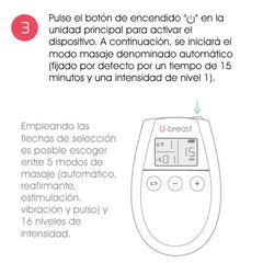 500 COSMETICS - U BREAST BREAST INCREASE ELECTROSTIMULATION - 53Xshop