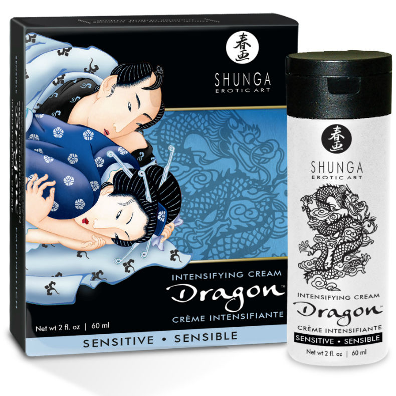SHUNGA - DRAGON SENSITIVE CREAM FOR COUPLES - 53Xshop