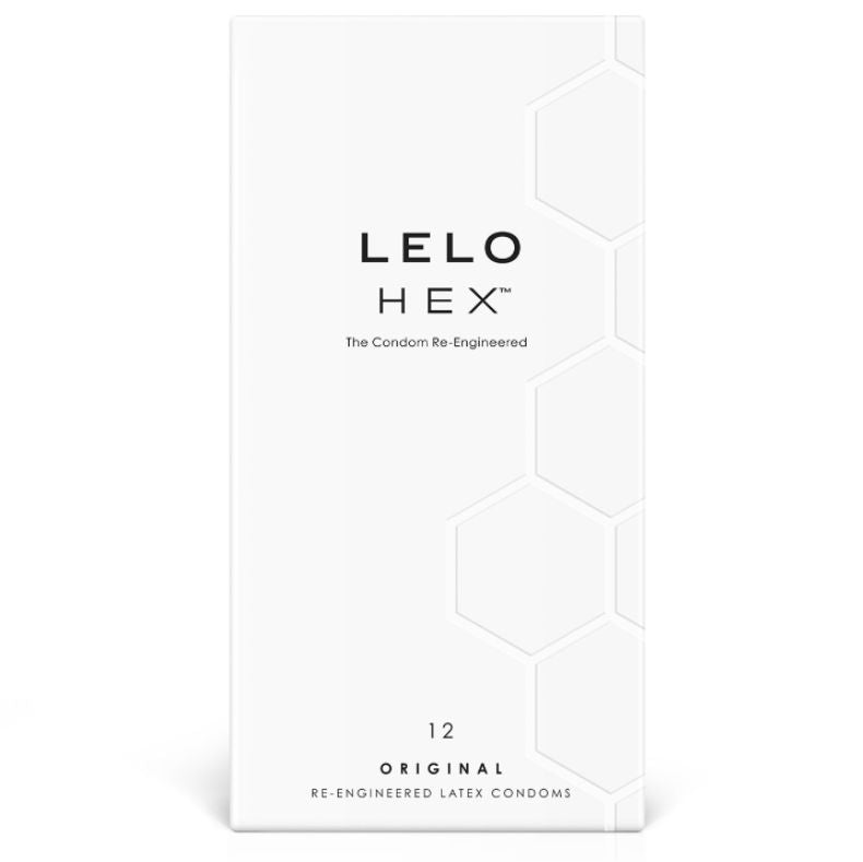 LELO - HEX CONDOM BOX 12 UNITS - 53Xshop