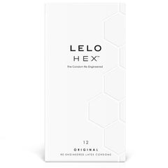 LELO - HEX CONDOM BOX 12 UNITS - 53Xshop