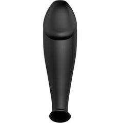 PRETTY LOVE - ANAL PLUG SILICONE PENIS FORM BLACK - 53Xshop