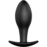 PRETTY LOVE - ANAL PLUG SILICONE ANCHOR 8.5 CM BLACK - 53Xshop